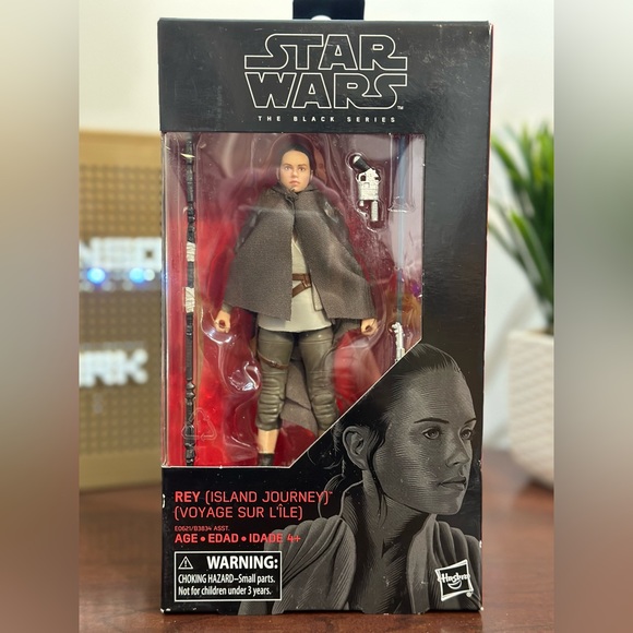New Star Wars The Black Series Rey (island Journey) Figure - Picture 2 of 7